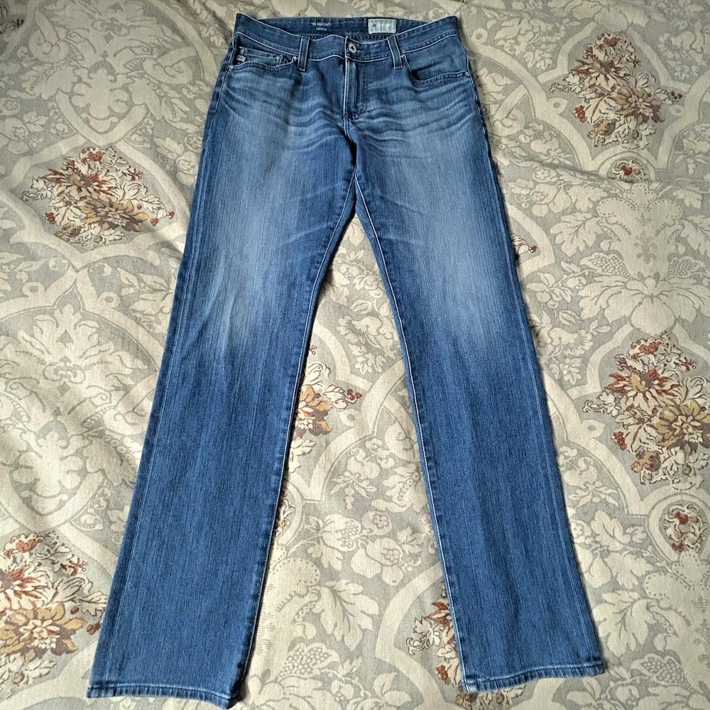 AG Adriano Goldschmied Jeans The Graduate Tailored Leg Mens 32 Blue Denim